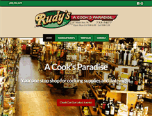 Tablet Screenshot of cooksparadise.com